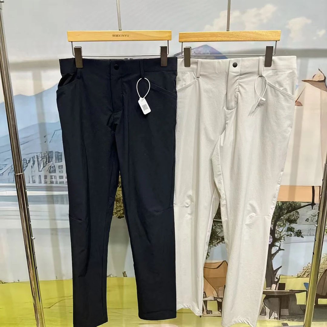 56266男士裤子徒步轻薄舒适休闲速干商务薄款透气防风弹力户外