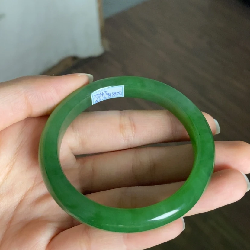 【闪购商品】未镶嵌手镯和田玉（碧玉）