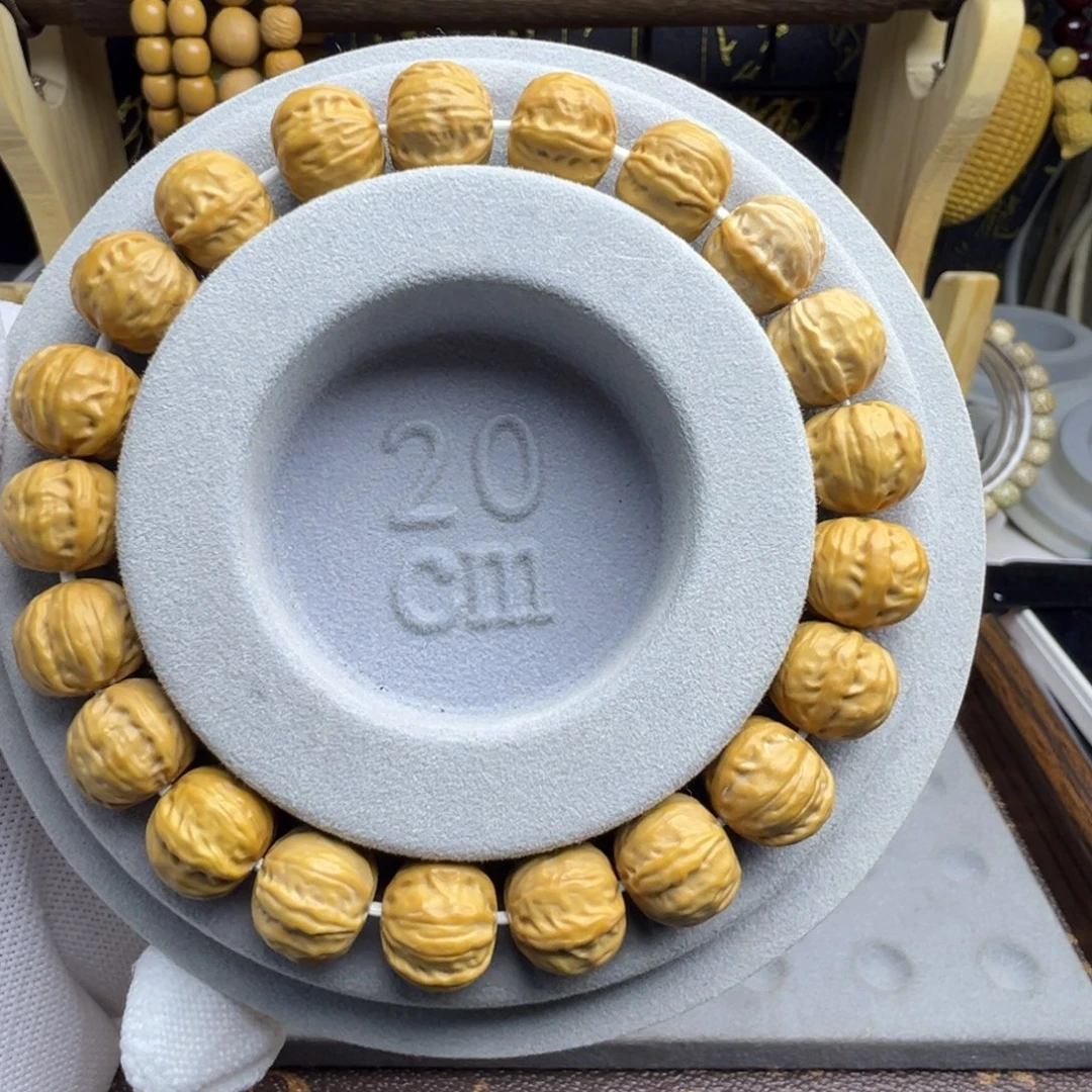 手串猴头核桃全品无暇雕刻三棱