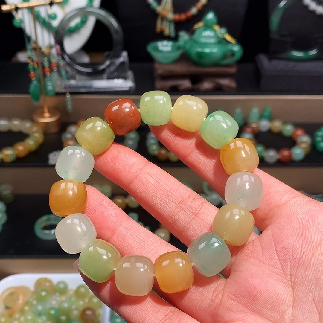 石英质玉未镶嵌手链