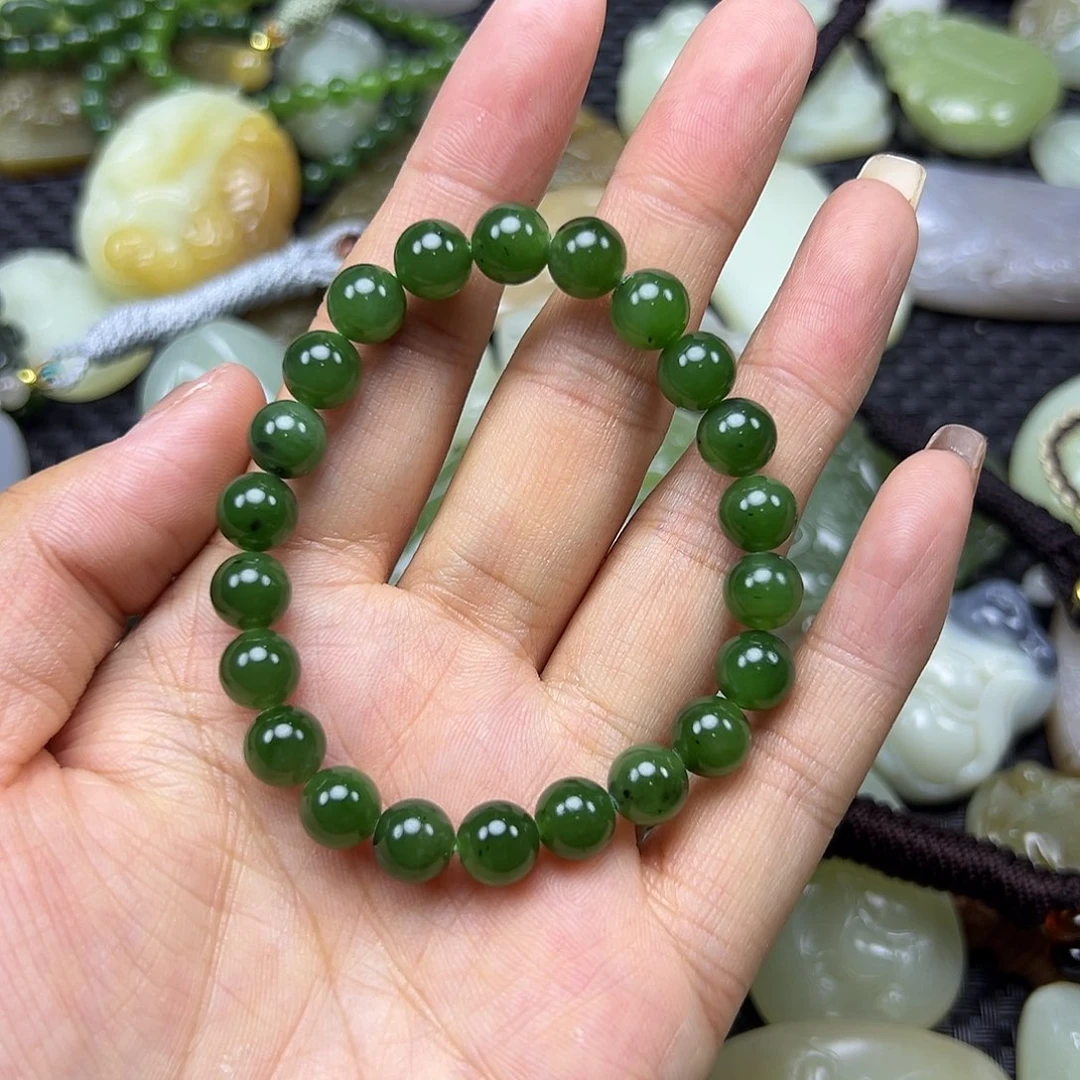 和田玉未镶嵌颈饰卡8