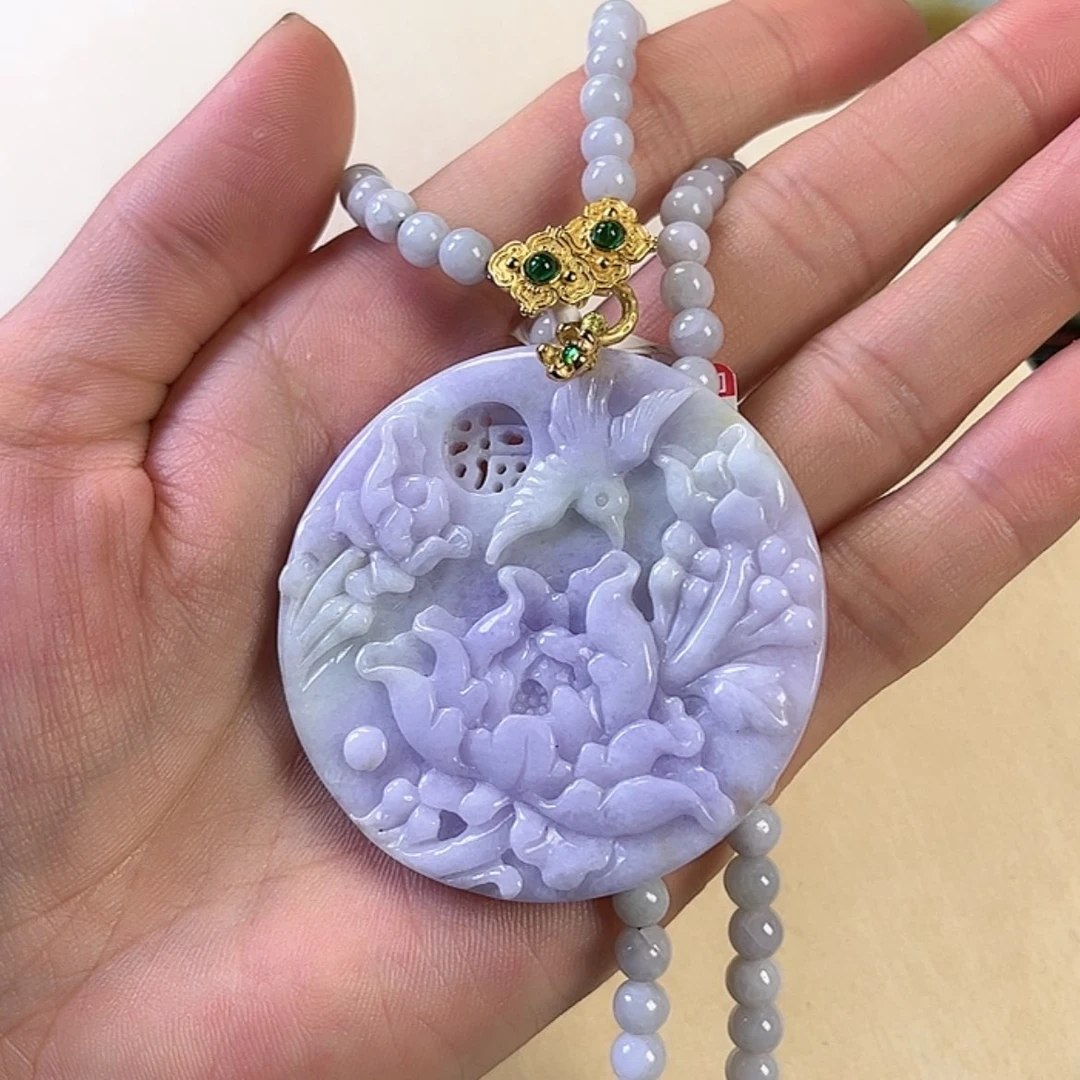 【闪购商品】翡翠颈饰未镶嵌挂件