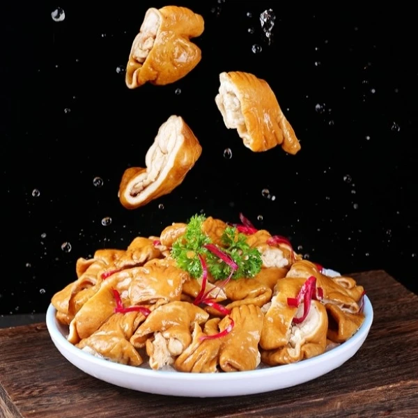 香卤全熟肥肠3斤组合开袋加热即食卤味熟食冷链配送