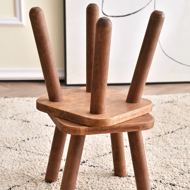 实木床上小凳子家用凳子儿童凳换鞋凳