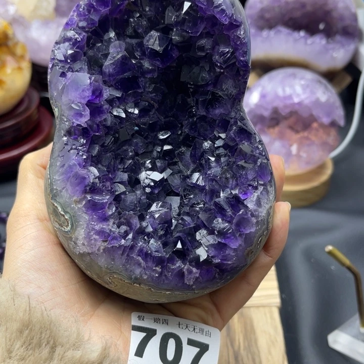 紫晶大型摆件（非配饰）未镶嵌