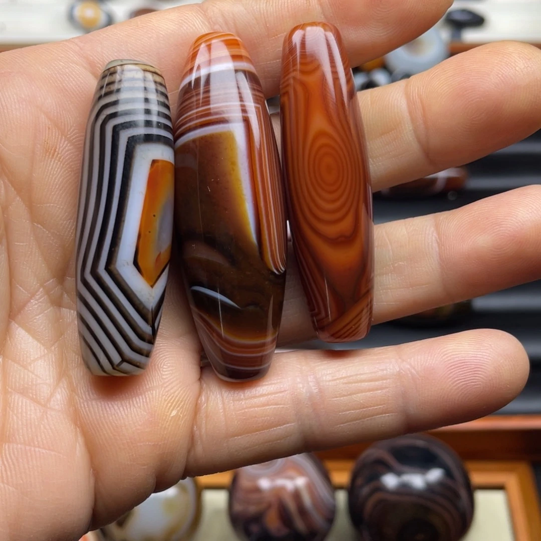 玛瑙/玉髓颈饰合金天****头