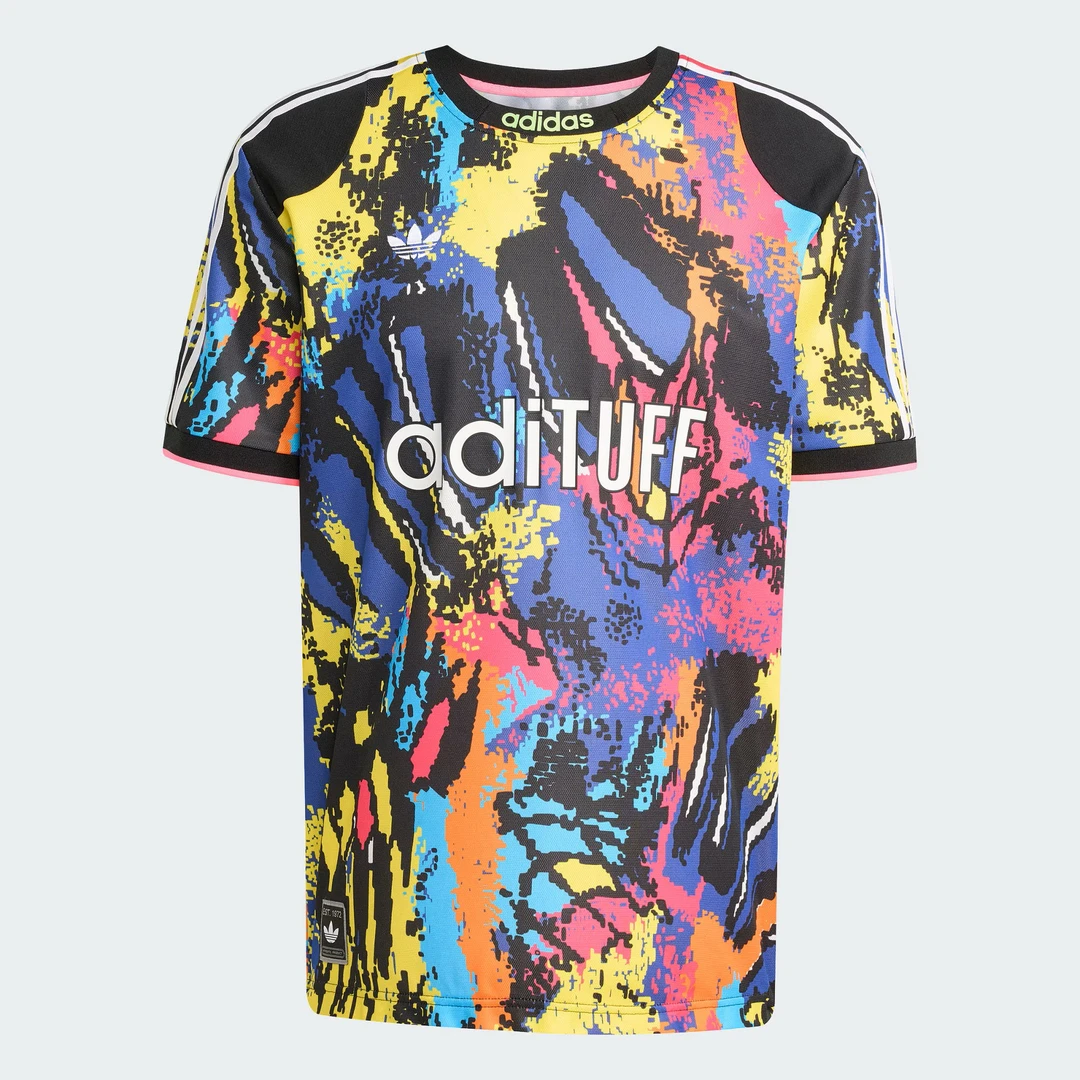 adidas三叶草ARCHIVE AOP JERSEY 经典运动短袖球衣 KD2351夏季