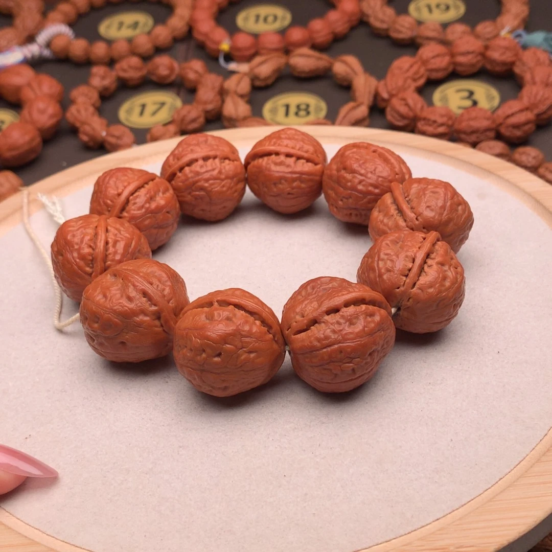 文玩核桃手串石头蛙