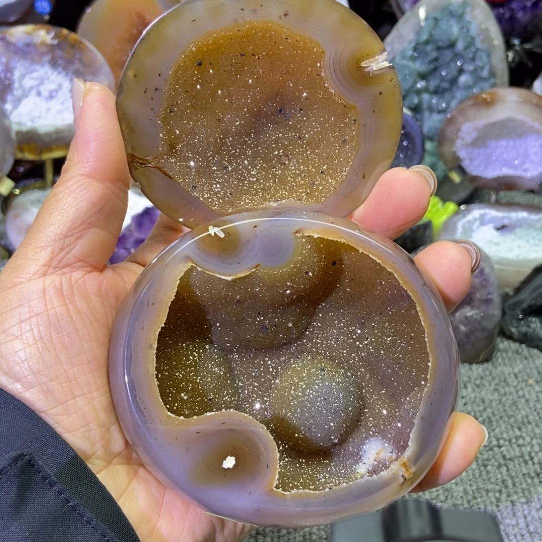 未镶嵌摆件紫晶水晶