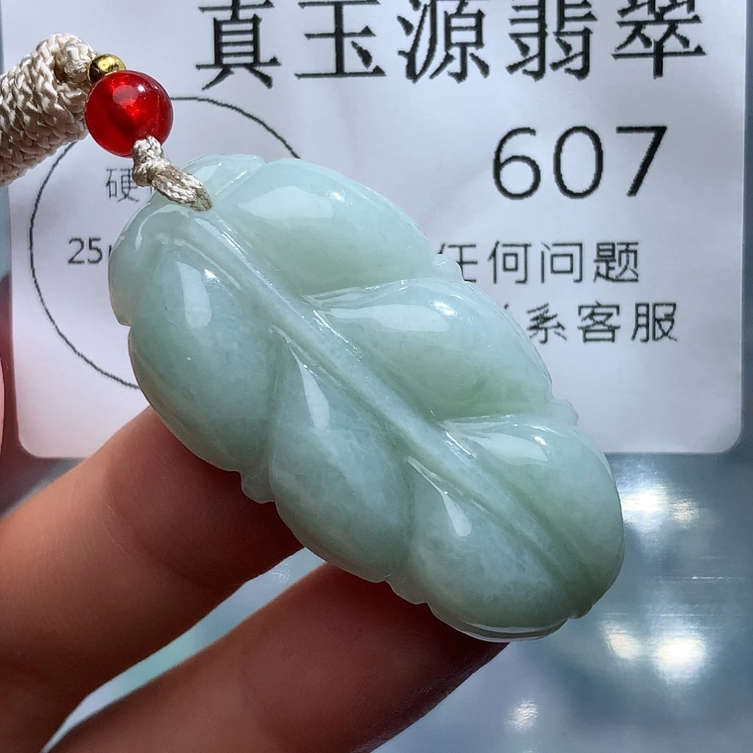翡翠未镶嵌颈饰607