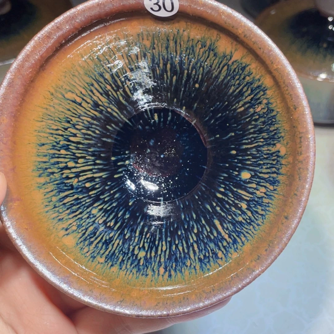 茶盏龙窑柴烧建盏30