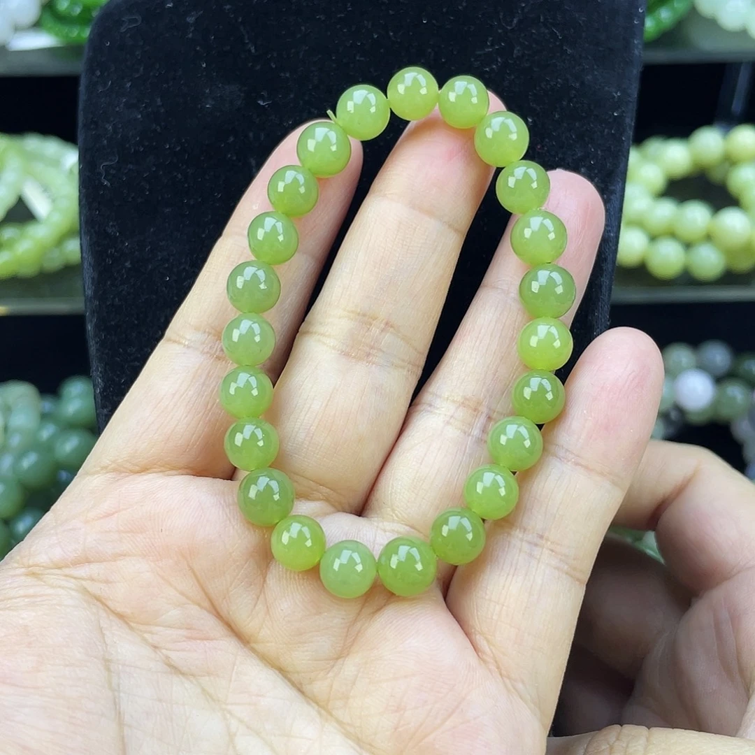 和田玉未镶嵌手链14