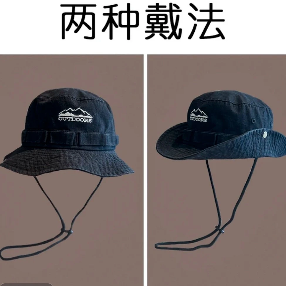 不规则遮阳帽百搭太阳帽潮流户外春夏水洗休闲