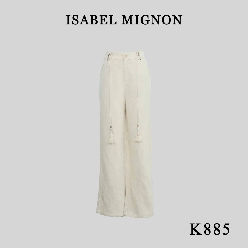 【娇娇】设计款气质优雅休闲裤K885