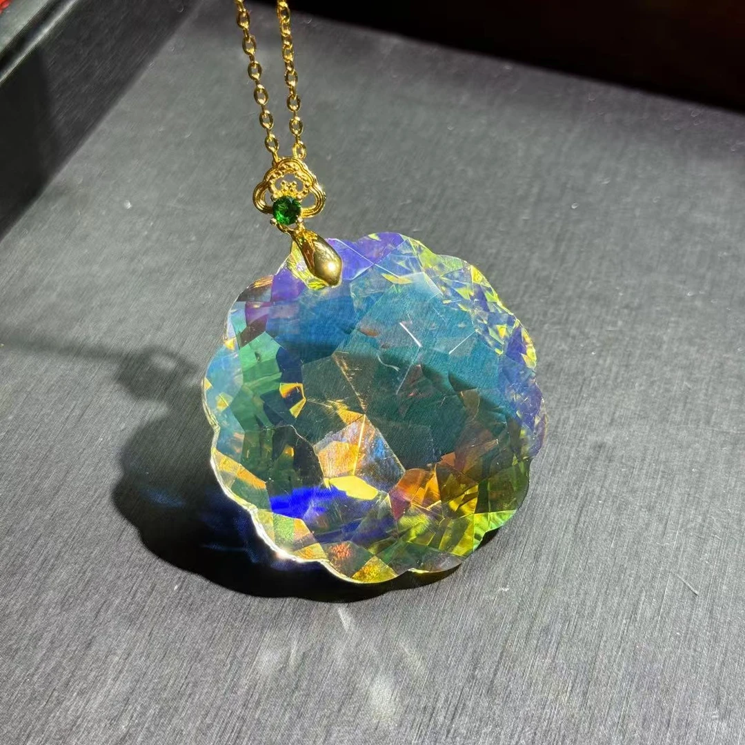 SS轻奢梅花吊坠SJ101配链子