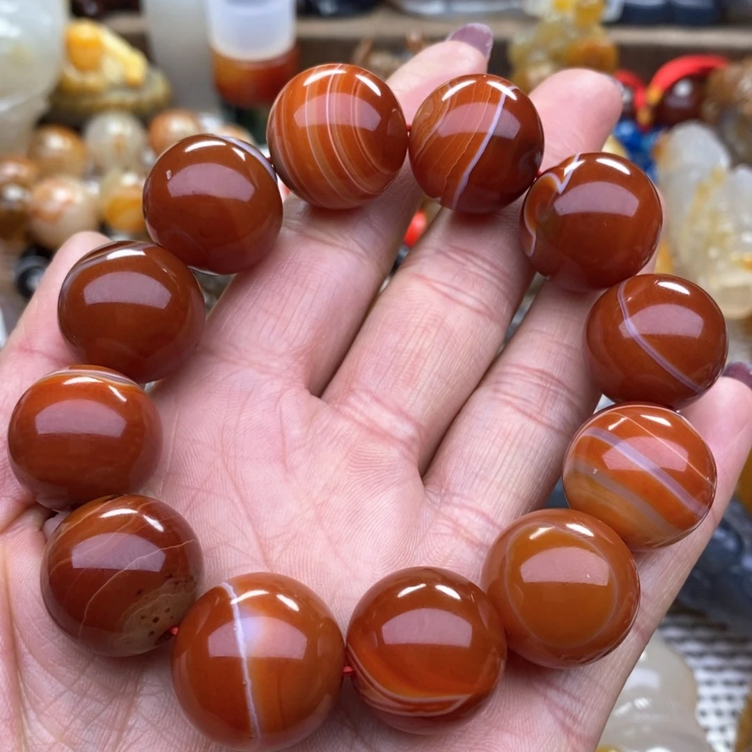 玛瑙/玉髓手串未镶嵌