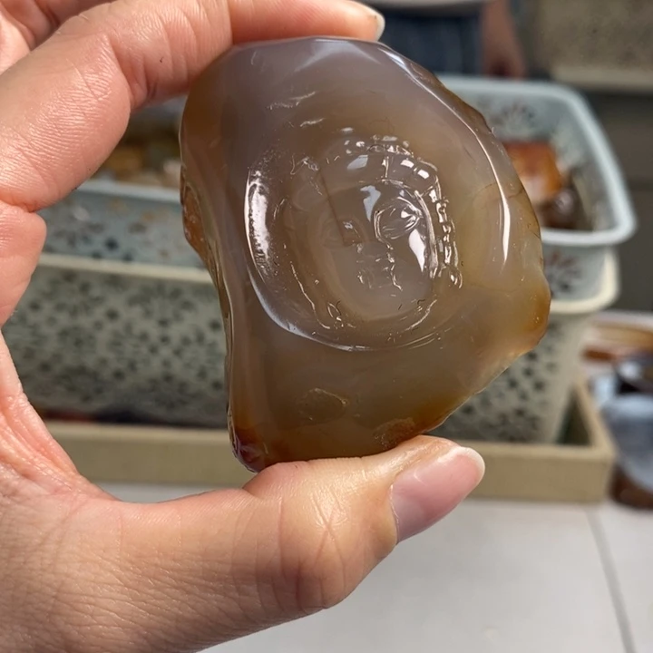 玛瑙/玉髓吊坠(不含链)未镶嵌