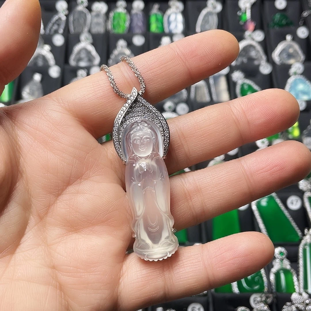 玛瑙/玉髓合金颈饰