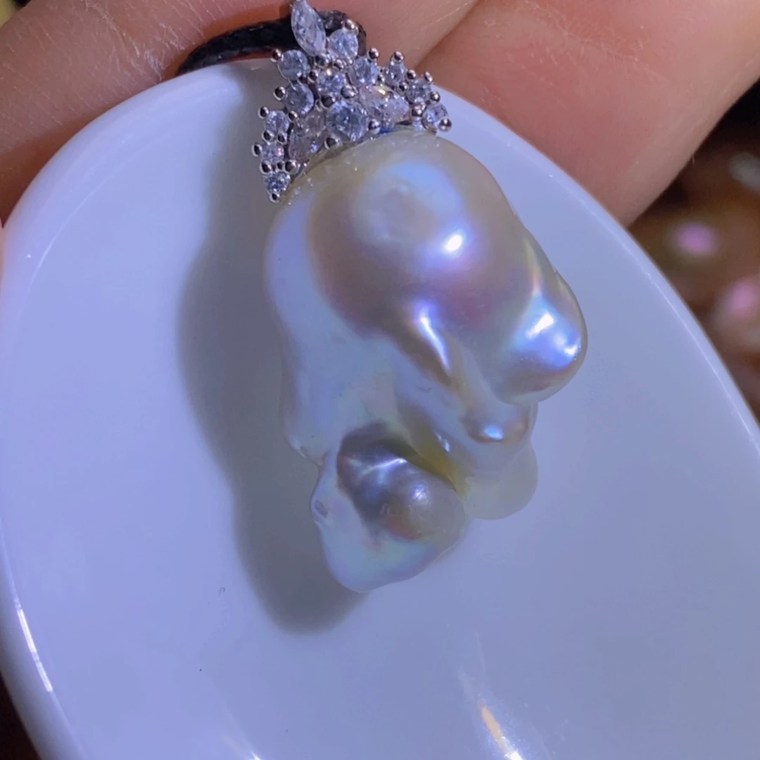 合金淡水珍珠天然淡水珍珠