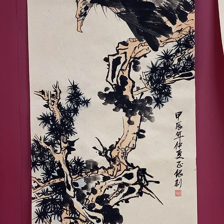 国画手绘国画作品