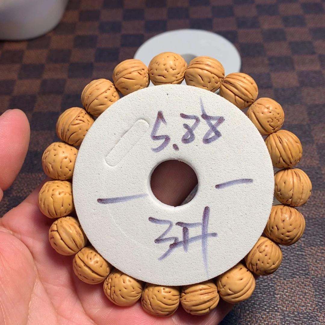 桃核手串3号健健康康