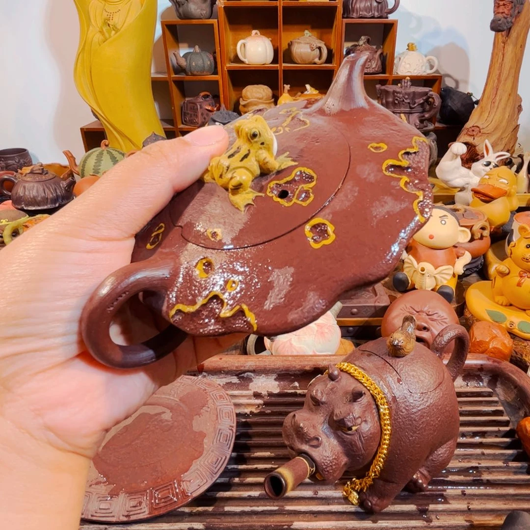 茶壶红泥纳*纯手工制作工艺流程