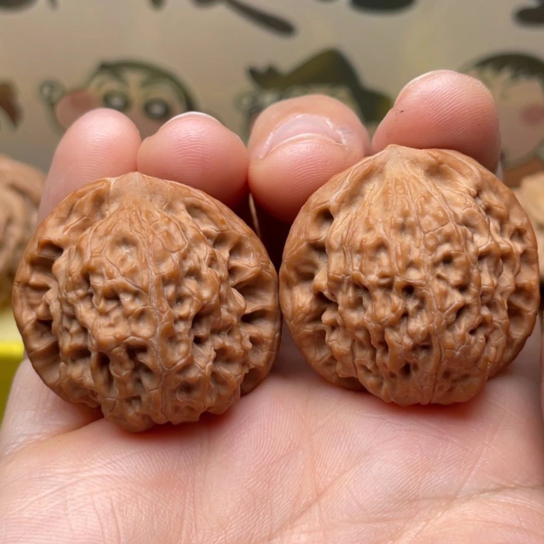 第***感吊坠文玩核桃34野生石子磨