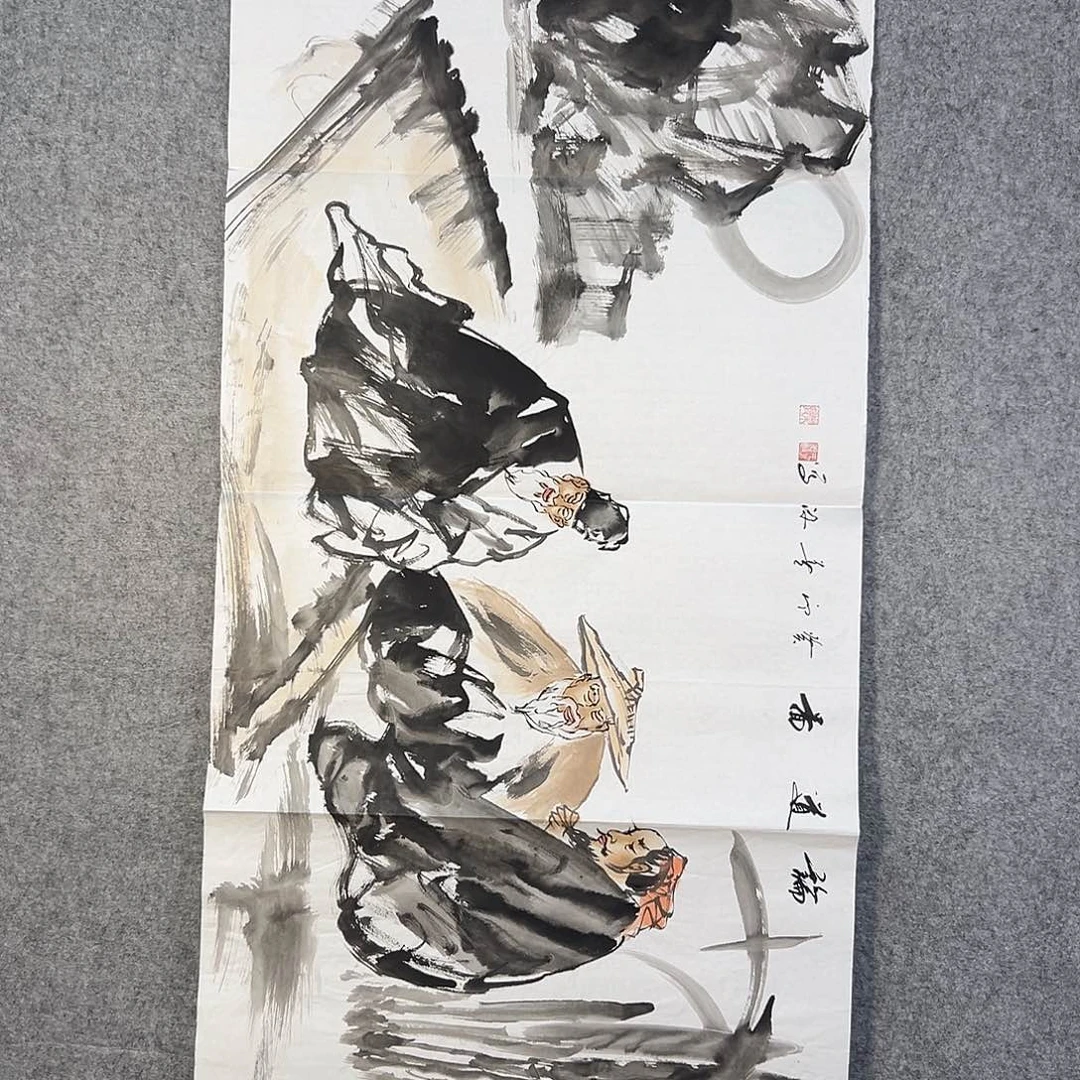 国画628 花鸟是在花间集和花盆的