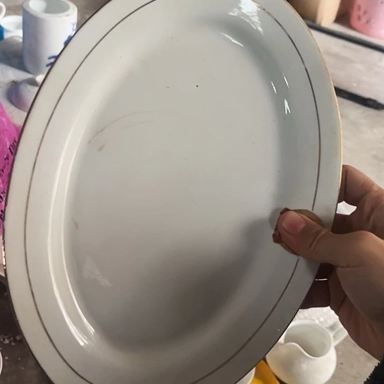 盘10寸盘一个陶瓷陶瓷