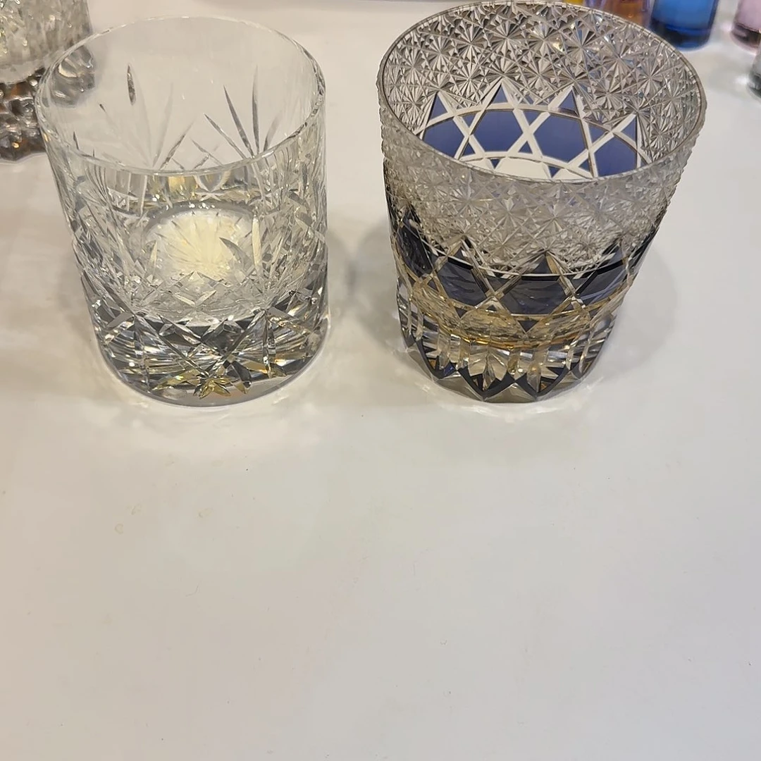 水晶玻璃无盖款萱*?