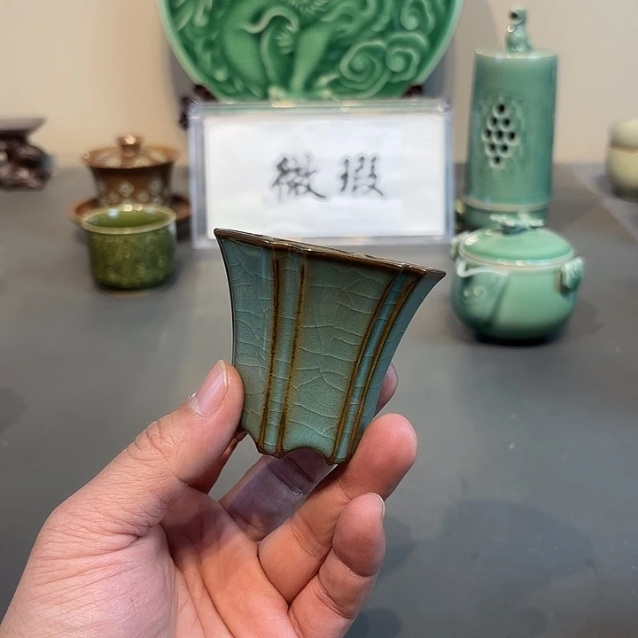 瓷片龙泉青瓷福利青瓷