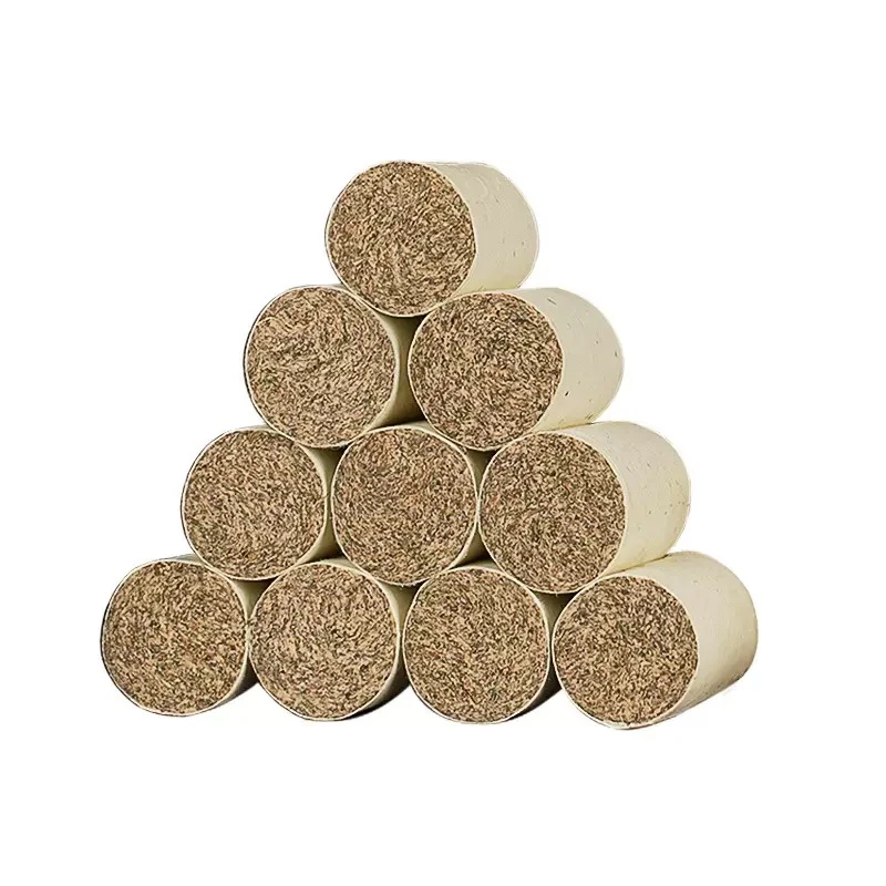 熏灸艾灸1.8*2.7艾柱。真三年陈艾叶。手工石碾艾柱一盒54粒