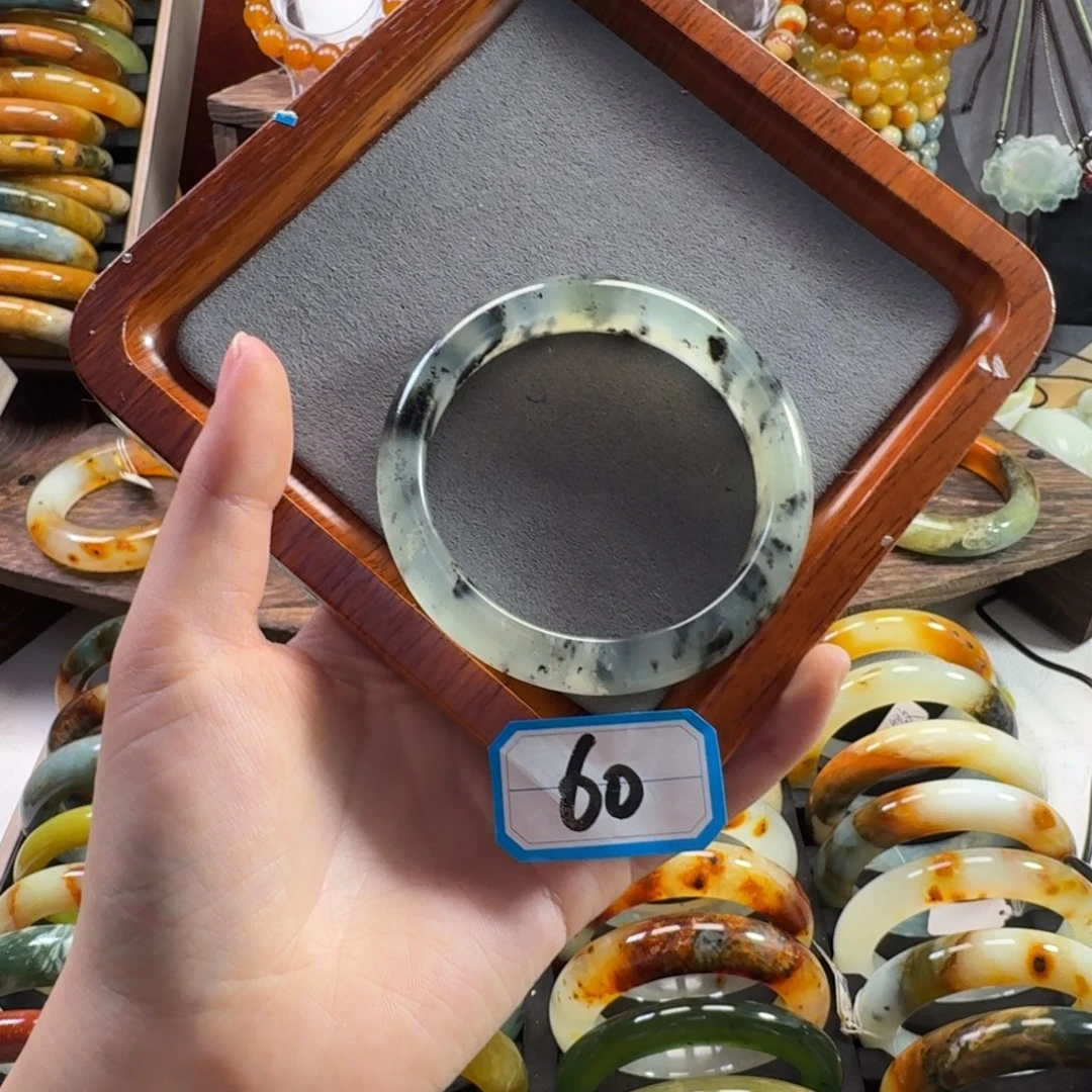 蛇纹石玉合金手镯