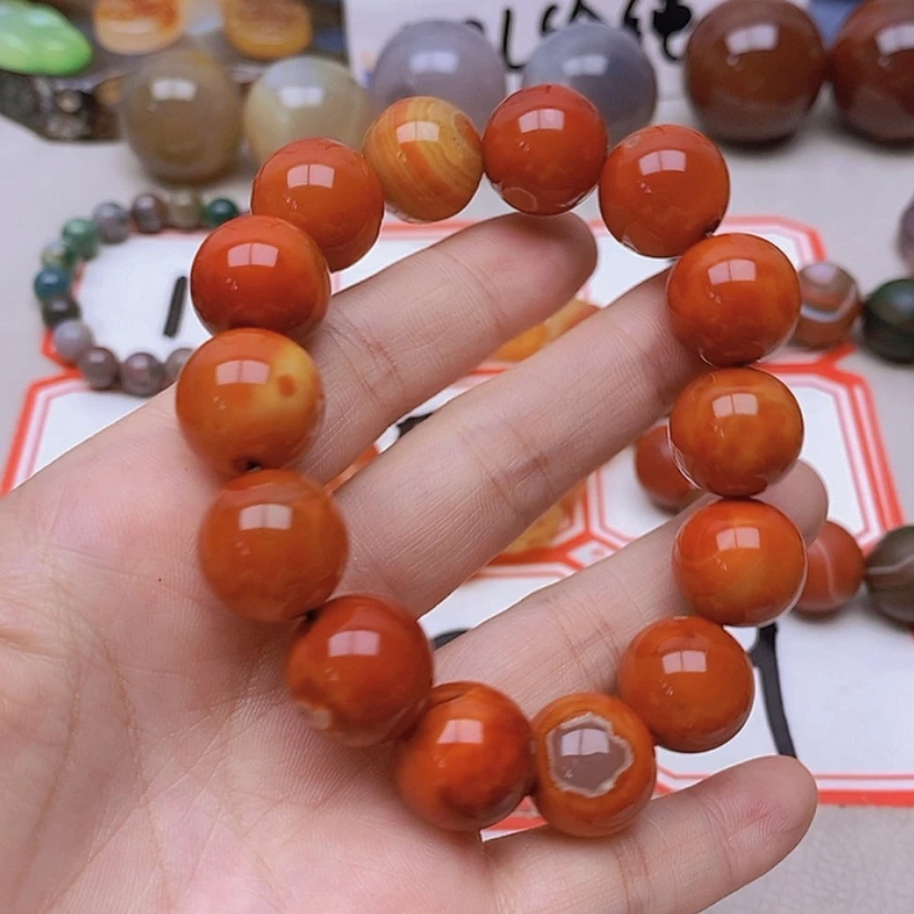 【闪购商品】玛瑙/玉髓未镶嵌珠宝半成品平**人