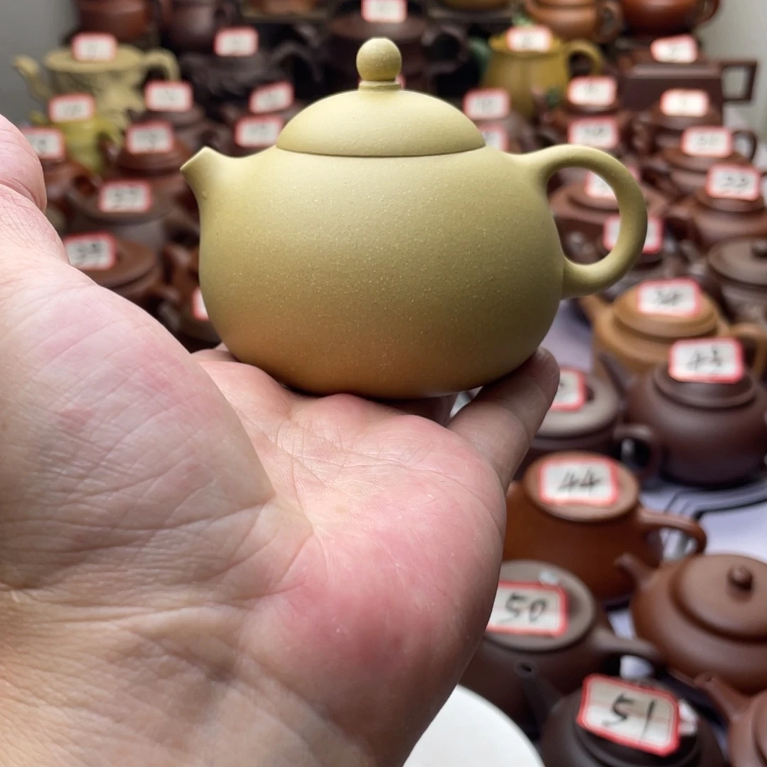 爱***周紫砂茶壶宜兴紫砂半手工