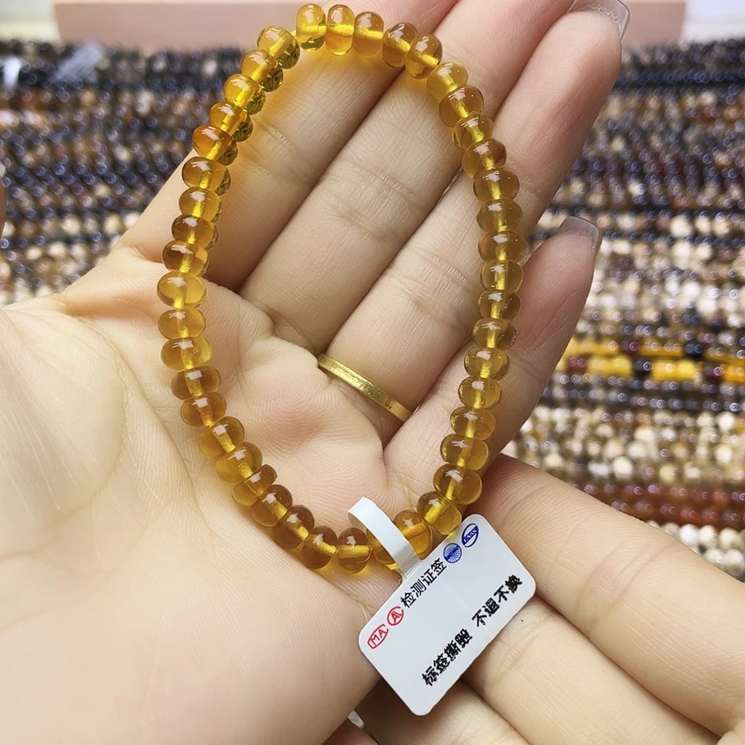 琥珀未镶嵌裸石6+