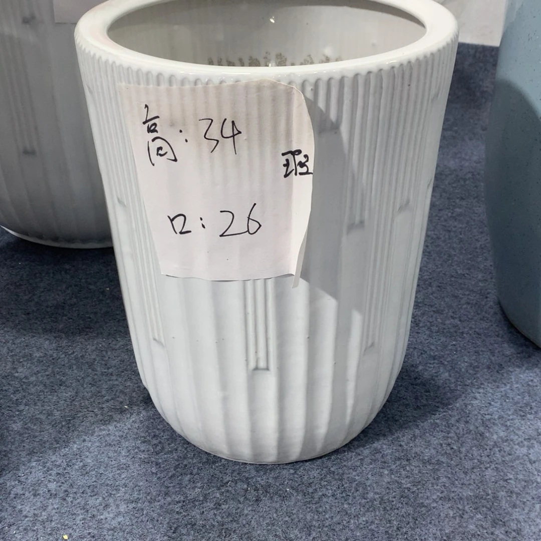 高温陶瓷花盆微瑕