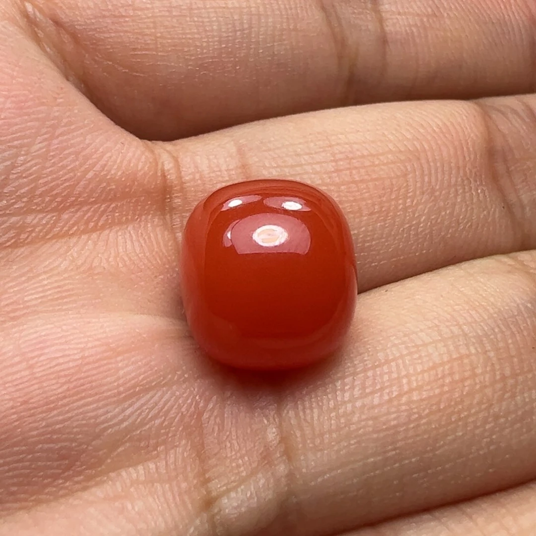 南红玛瑙珠子未镶嵌驰**天