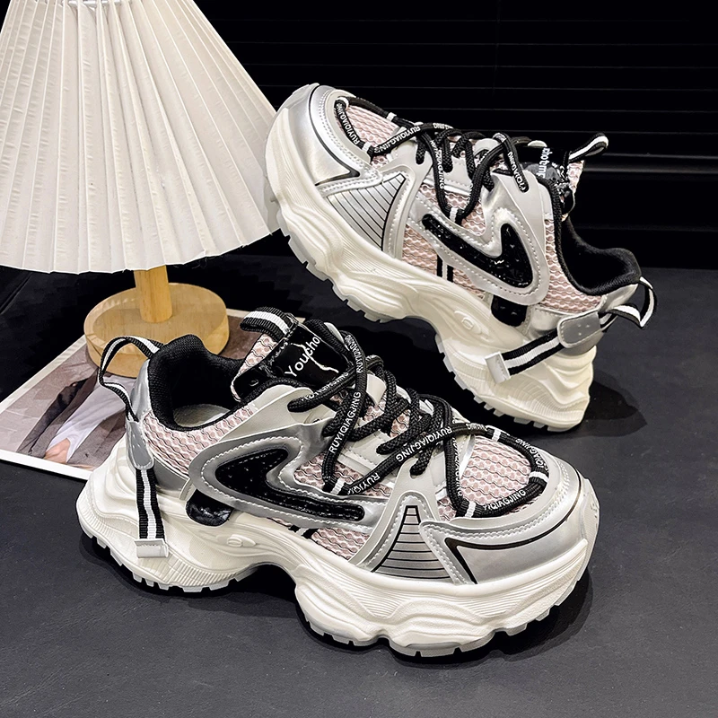 【春节不打烊】港风复古厚底防滑休闲老爹鞋网红时尚百搭潮流秋季