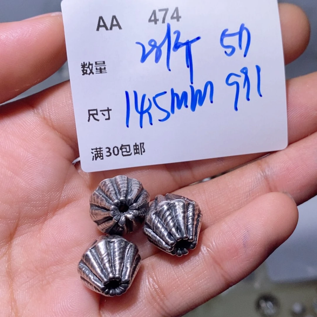 水晶颈饰银S925镶嵌AA474