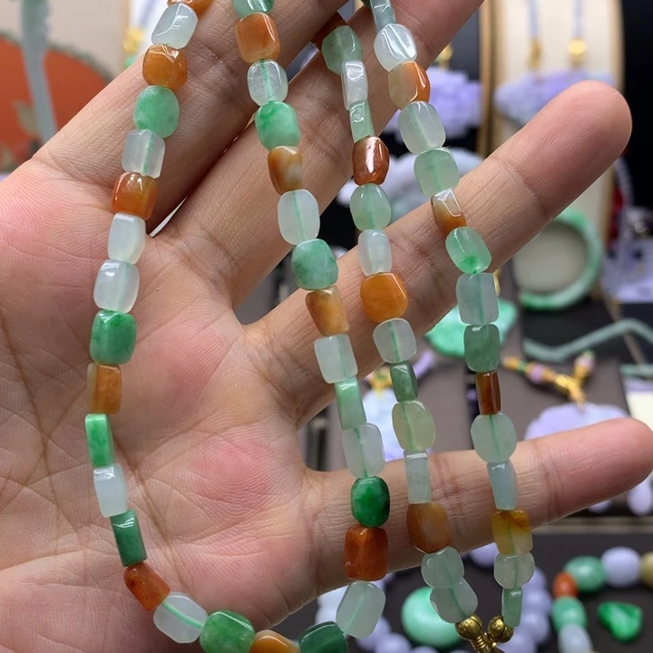 项链未镶嵌翡翠翡翠项链
