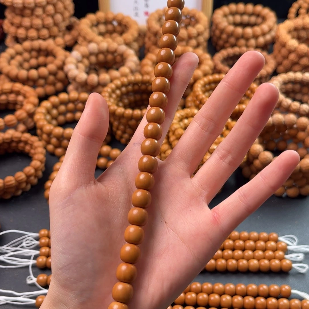 猴头核桃手串反油小老型个别籽有油点可覆盖