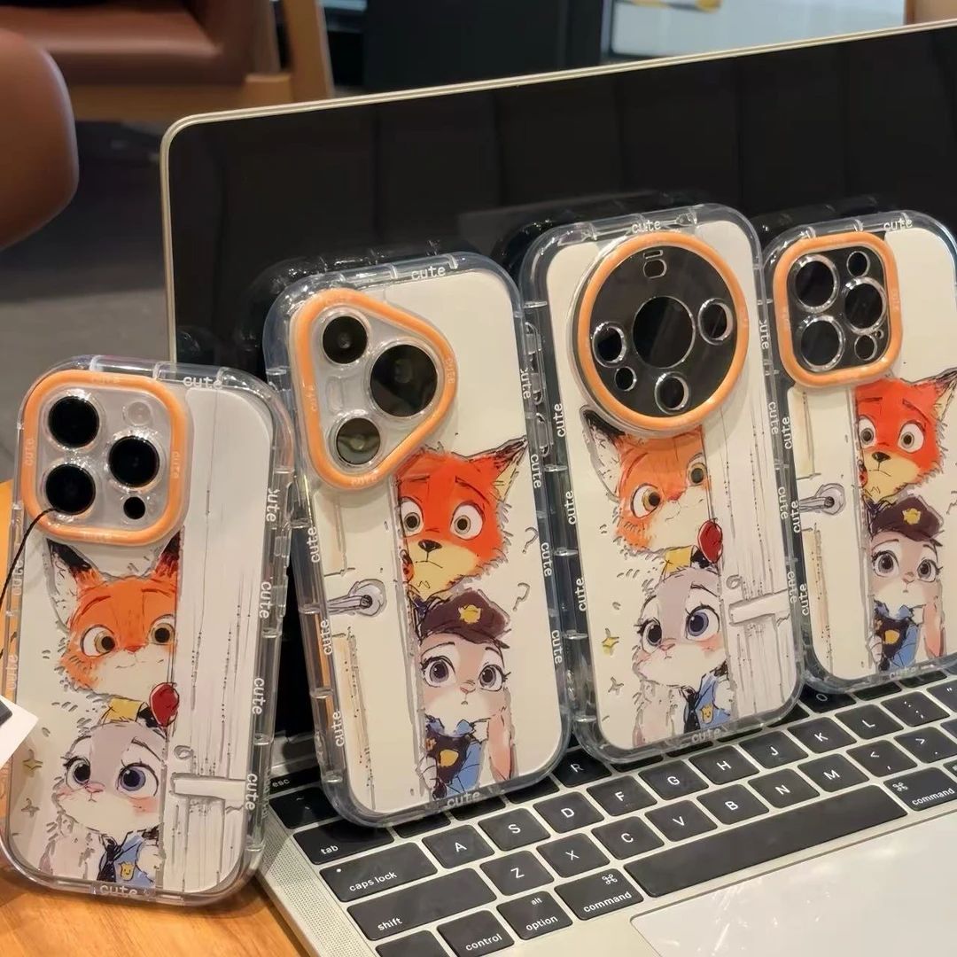 朱迪尼克泡芙羽纱适用苹果15/16手机壳vivo华为p70oppo小米14情侣