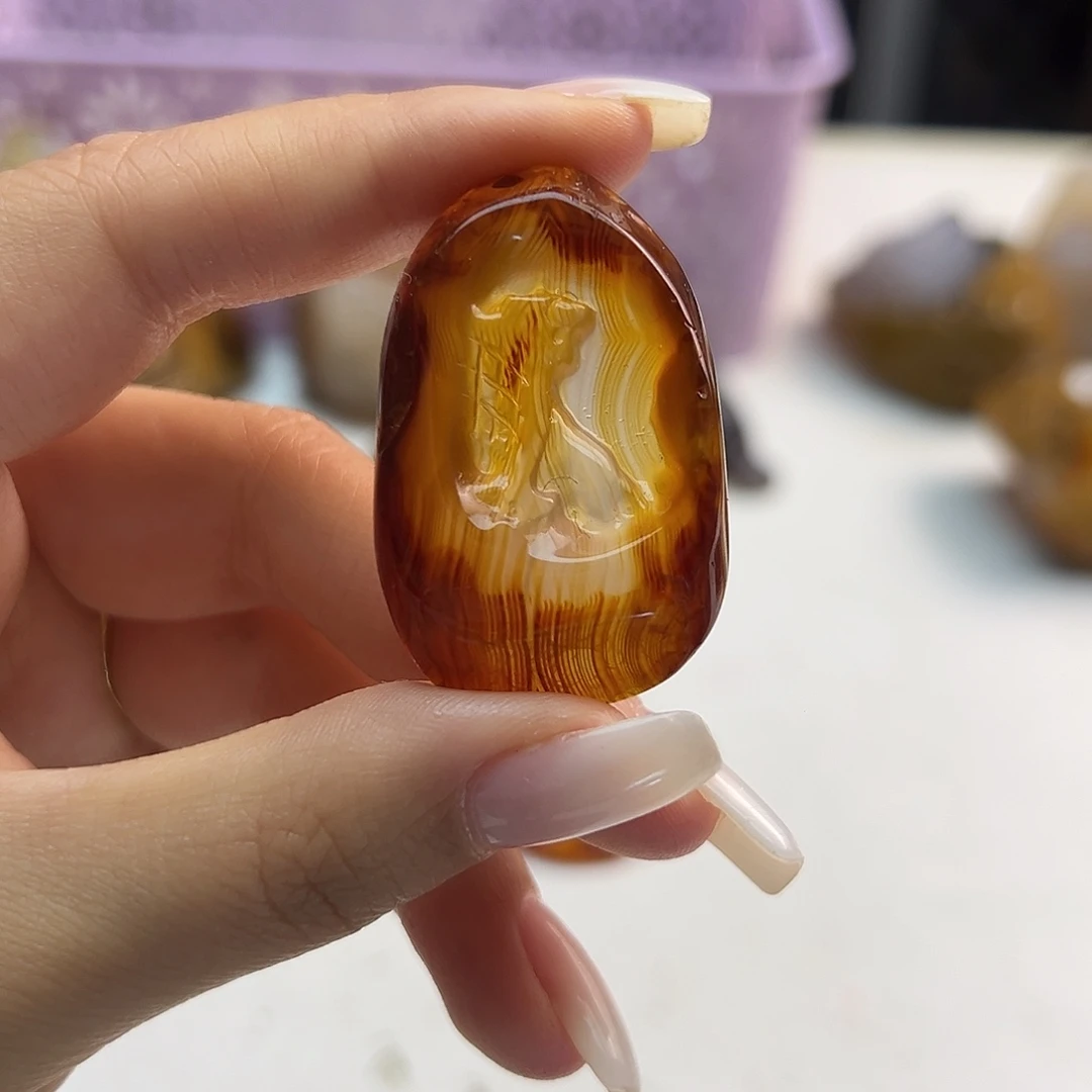 玛瑙/玉髓未镶嵌颈饰