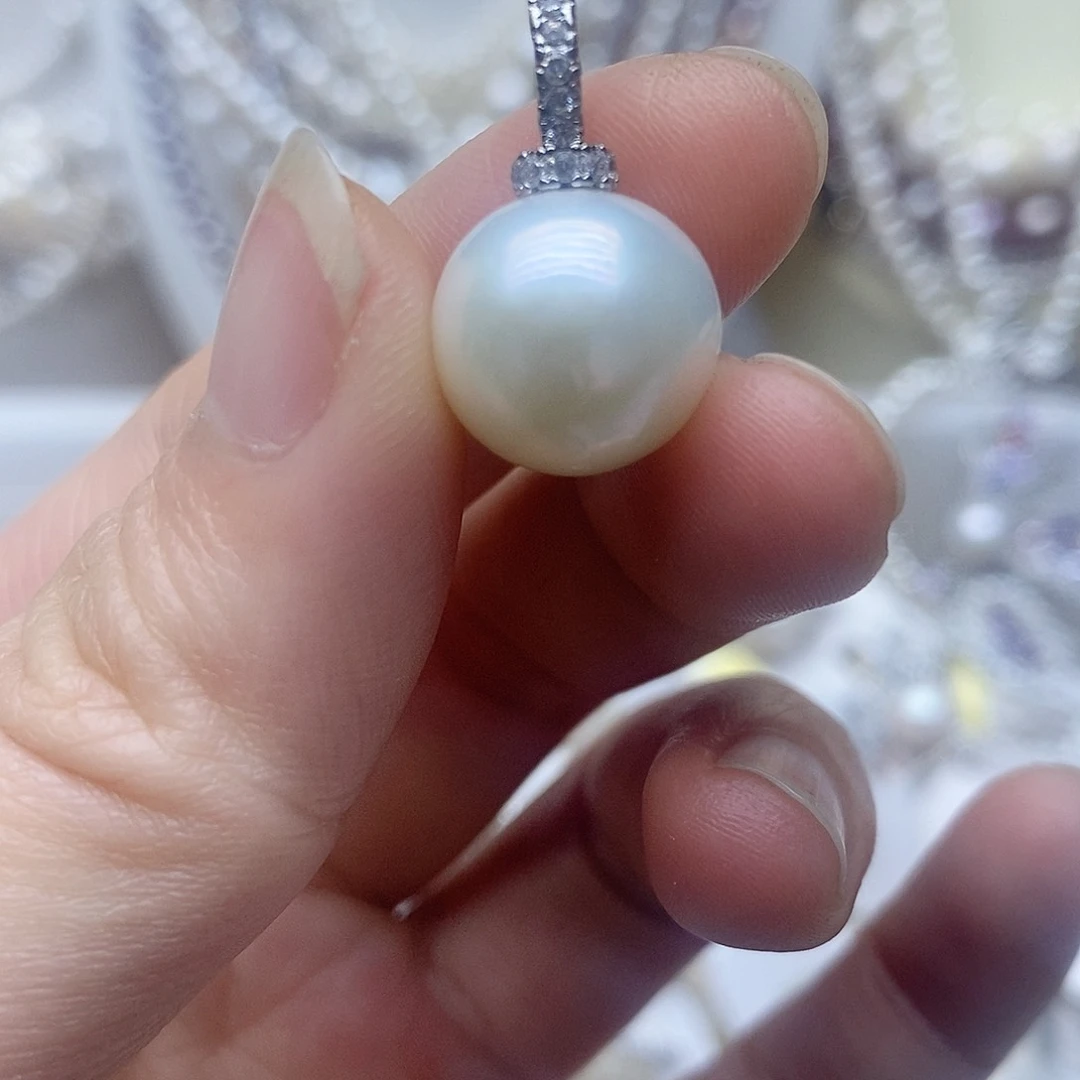 未镶嵌吊坠淡水珍珠