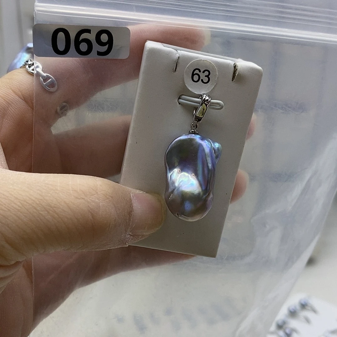 颈饰合金淡水珍珠