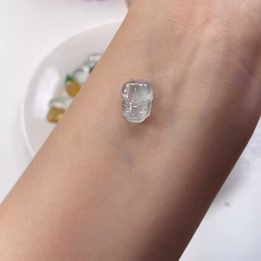 翡翠裸石纯天然A货缅甸翡翠