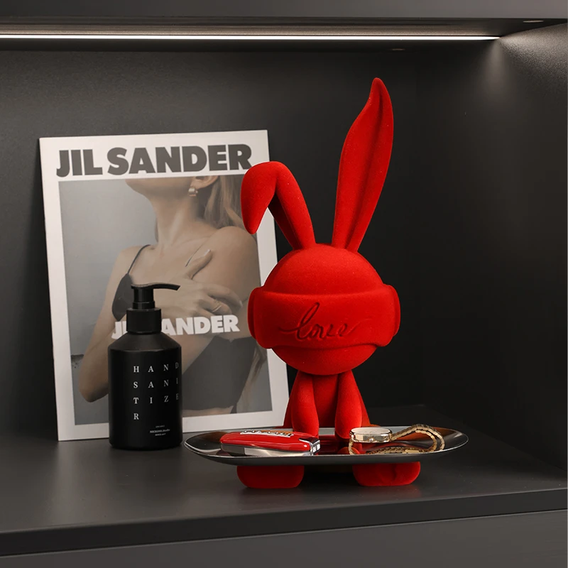 贝汉美创意钥匙收纳玄关摆件客厅轻奢入户边柜装饰品乔迁新居礼物