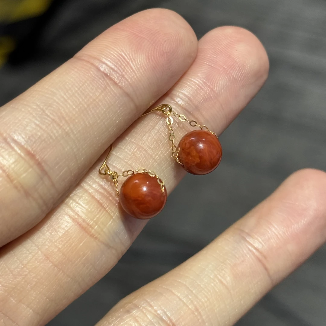 【云上叙】 13 QJDXYGD212201-C 南红耳钩-多样性发其一