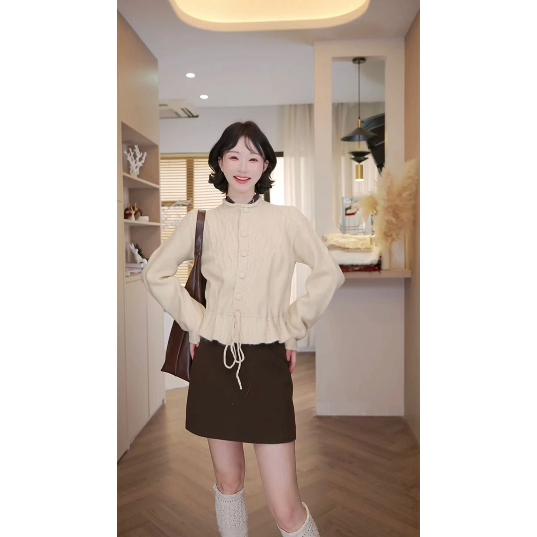 【柒小晴定制】纯色简约短款包臀裙XQ66255681